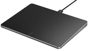 ProtoArc Wired USB Trackpad for Windows 10/11, Large High-Precision Trackpad T1